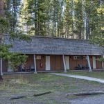 Exterior of Lake Lodge Western Cabin