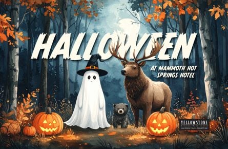 Halloween at Mammoth Hot Springs Hotel
